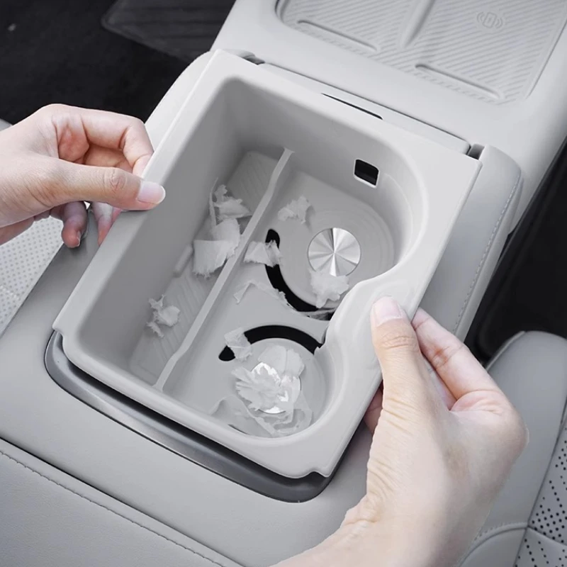 

Car Central Control Water Cup Cover For Zeekr 7X Wireless Charging Pad Anti-skid Car Supplies Modification Interior Accessories