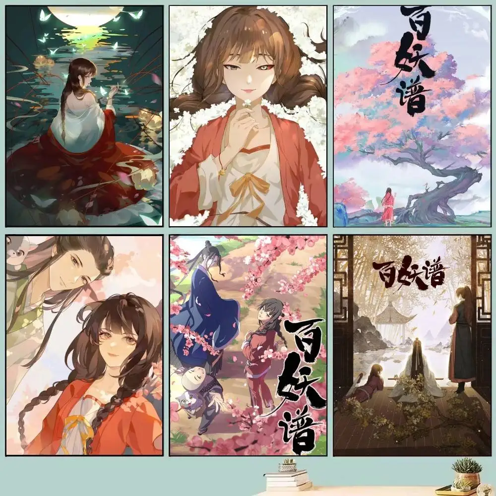 Anime Fairies Albums Posters Self Adhesive Waterproof Ideal For Living Room Bedroom Bar Decoration