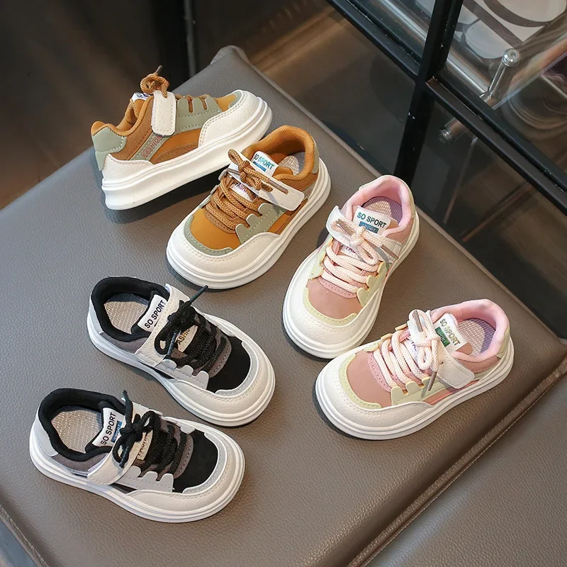 

Children Sneakers for Girl Boy 2024 Autumn New Fashion Korean Style Comfortable Anti-slippery Casual Versatile Baby Sports Shoes