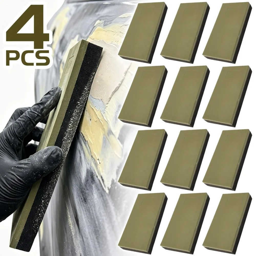 Car Sanding Block Handheld Sandpaper Holder Auto Paint Putty Polishing Tool Wet Dry Abrasive Board Plastic Foam Sponge for Ford