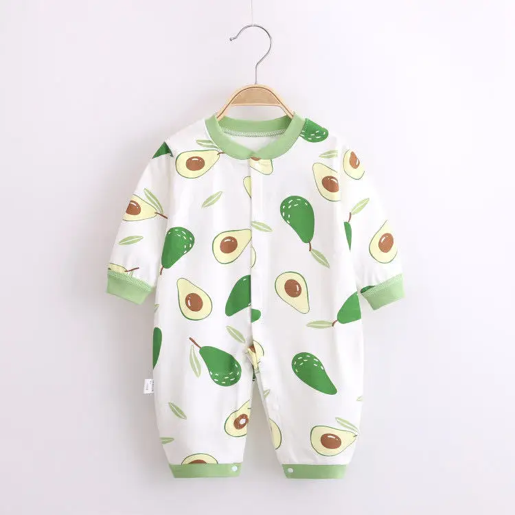 Mickey Printed Newborn Baby Clothes Cotton Comfort Infant Jumpsuit Baby Long-sleeved Climbing Suit Toddler Cartoon Rompers