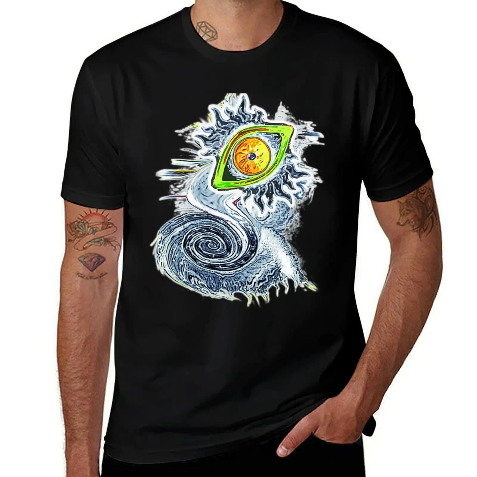

2SEyededEscape3 T-Shirt oversize t-shirts man sublime basketball graphic tees hippie clothes plain white t shirts men