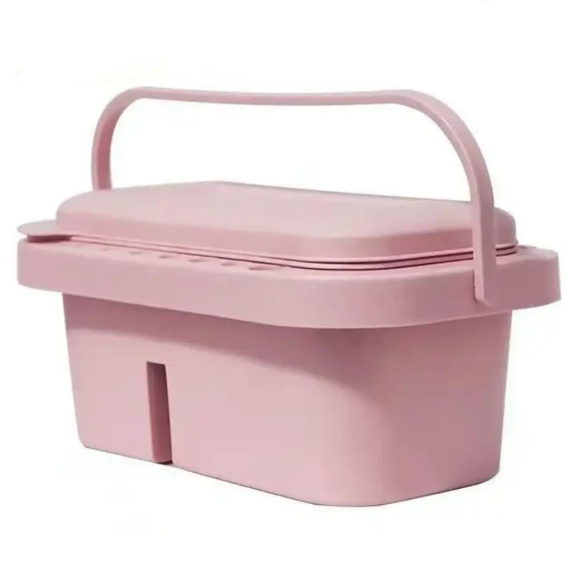 Multifunctional Paint Brush Washer with Palette Paint Brush Cleaning System Pen Washing Bucket with Insertable Painting Tools