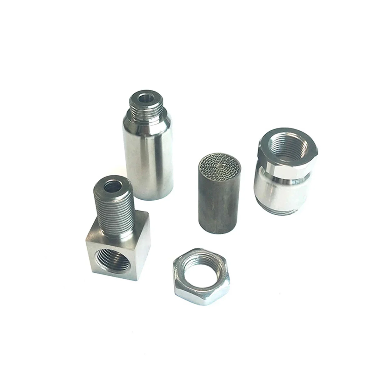 M18*1.5  O2 Oxygen Sensor Spacer Contain Micro Catalytic Converter