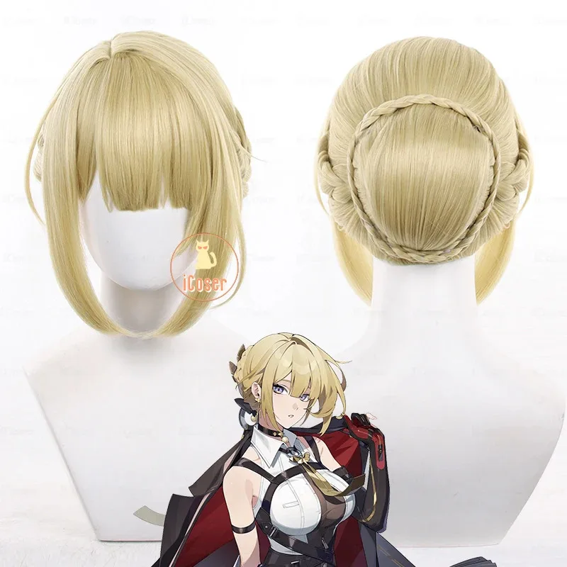 25COSZenless Zone Zero Evelyn Chevalier Cosplay disfraz peluca uniforme chaqueta sombreros pendientes estrellas de Lyra fiesta de Halloween mujeres
