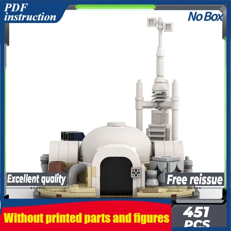 

Классическая Звезда Фильм Модель Moc Строительные Кирпичи Пустыня Дом Диорама Технология Модульные Блоки Подарочные Игрушки DIY Наборы Сборка Рождества