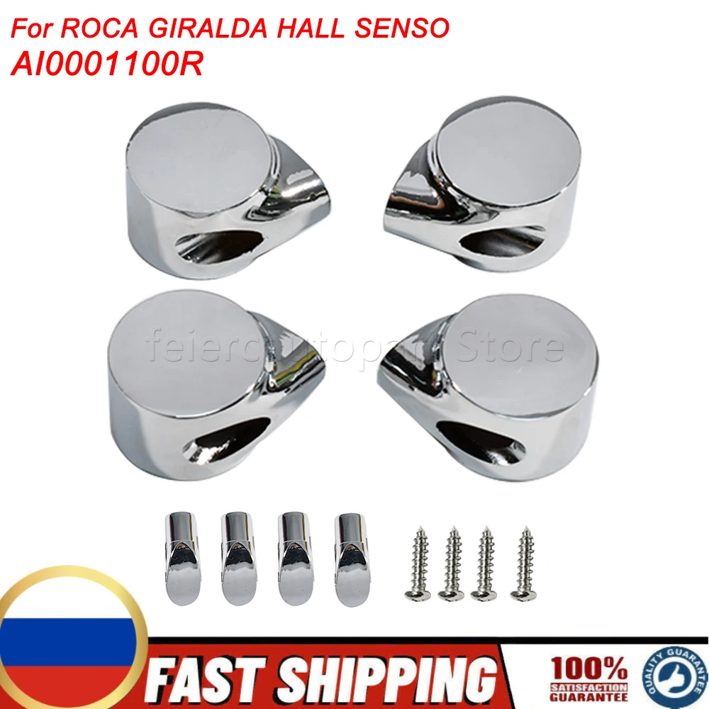 For ROCA GIRALDA HALL SENSO AI0001100R Soft Close Toilet Seat Hinge End Caps Replacement Fitting Parts Compatible Hinge