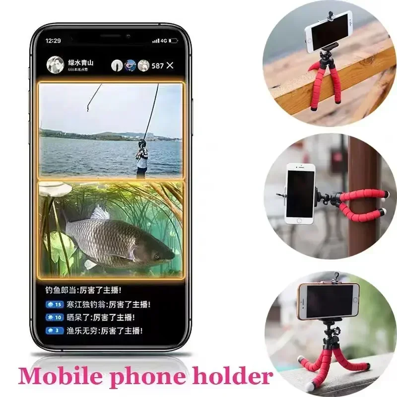 Upgrade probe Fishing camera suitable for ice fishing underwater detection smartphone android or Windows Type-c USB fish finder