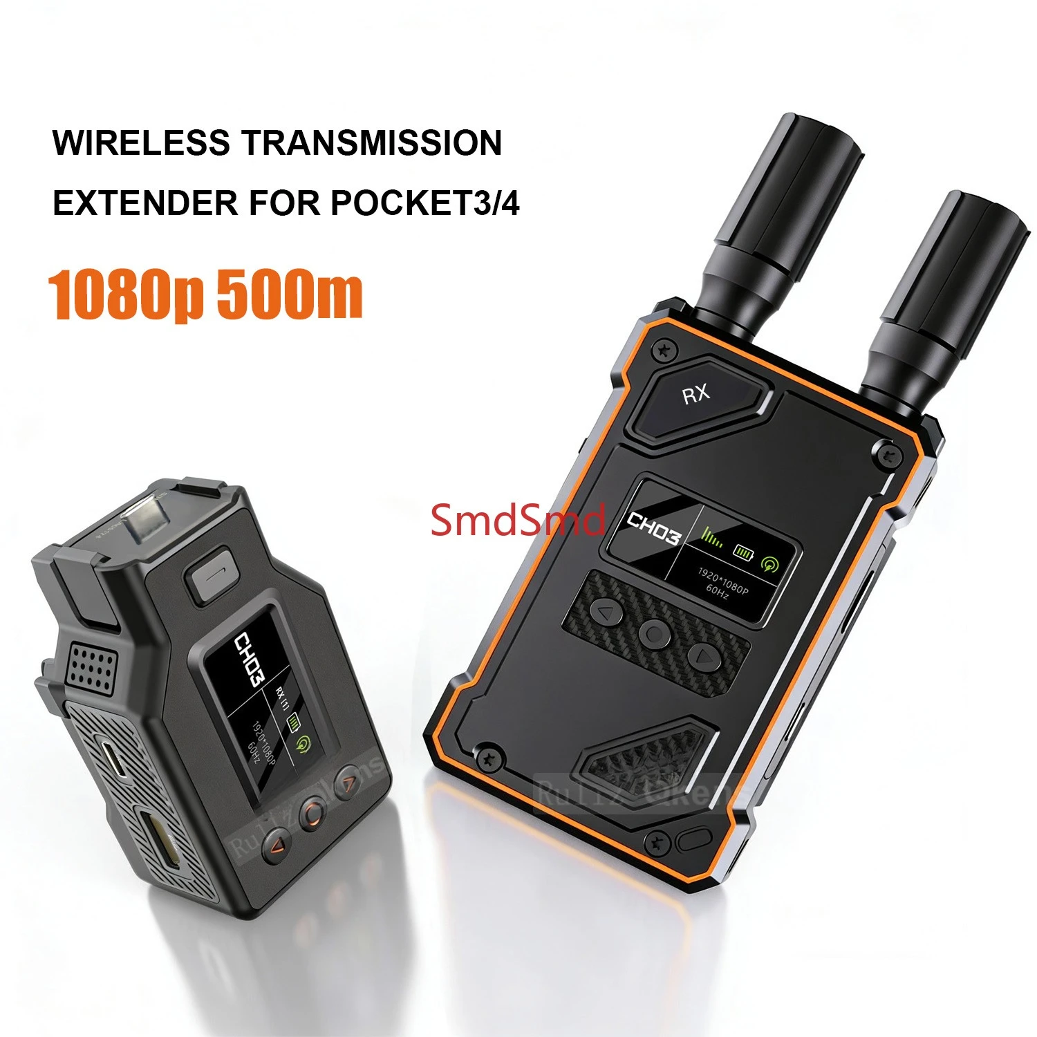 WL087 Pro 1080p UVC Type C Wireless HDMI Extender Video Transmitter Receiver for DJI Pocket 3 4 Camera OBS Live Streaming
