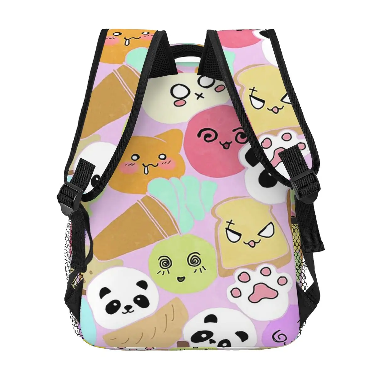 Squishies Mochilas Desenhos Animados para Crianças, Mochilas Escolares, Mochila de Viagem, Bolsa de Ombro, Grande Capacidade, Bookbag para Meninos e Meninas