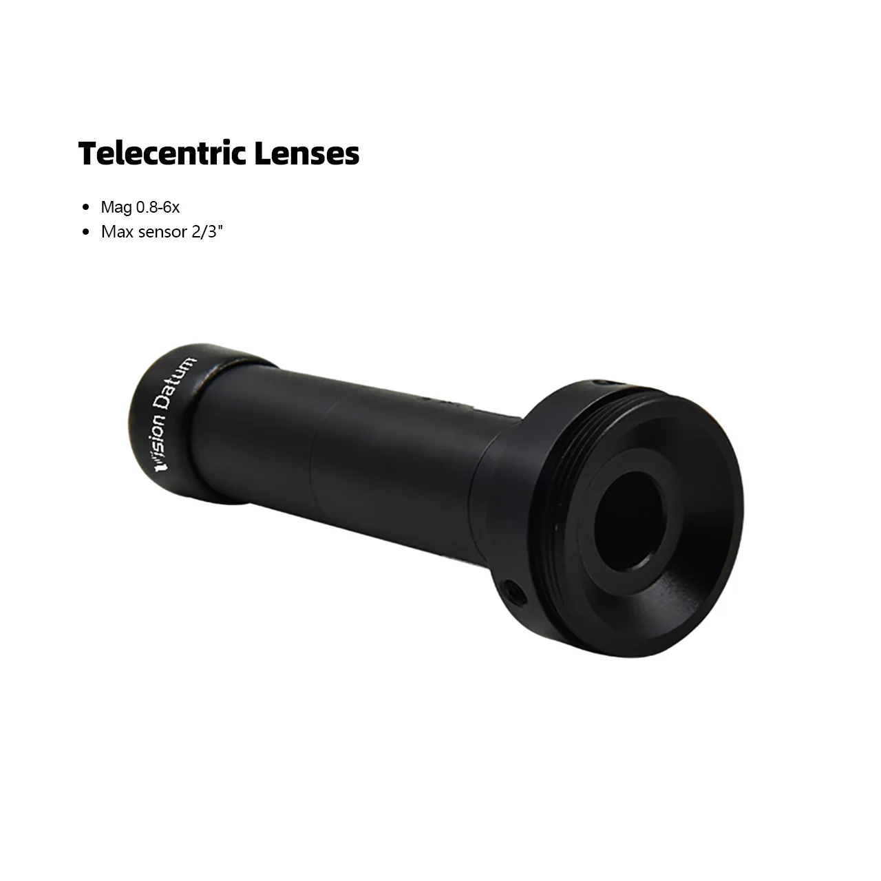 

2/3" 65mm 0.8X-6.0X C-Mount Precise Inspection Telecentric Lens for Size Meaurement OPTO