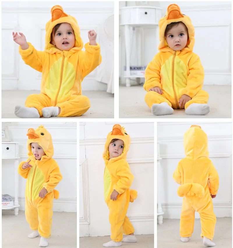 0-4 Years Baby Animal Onesie  Boys Girs Jumpsuit Blue Star Romper Infant Bebe Toddler Clothes Cute Costumes Dropshipping