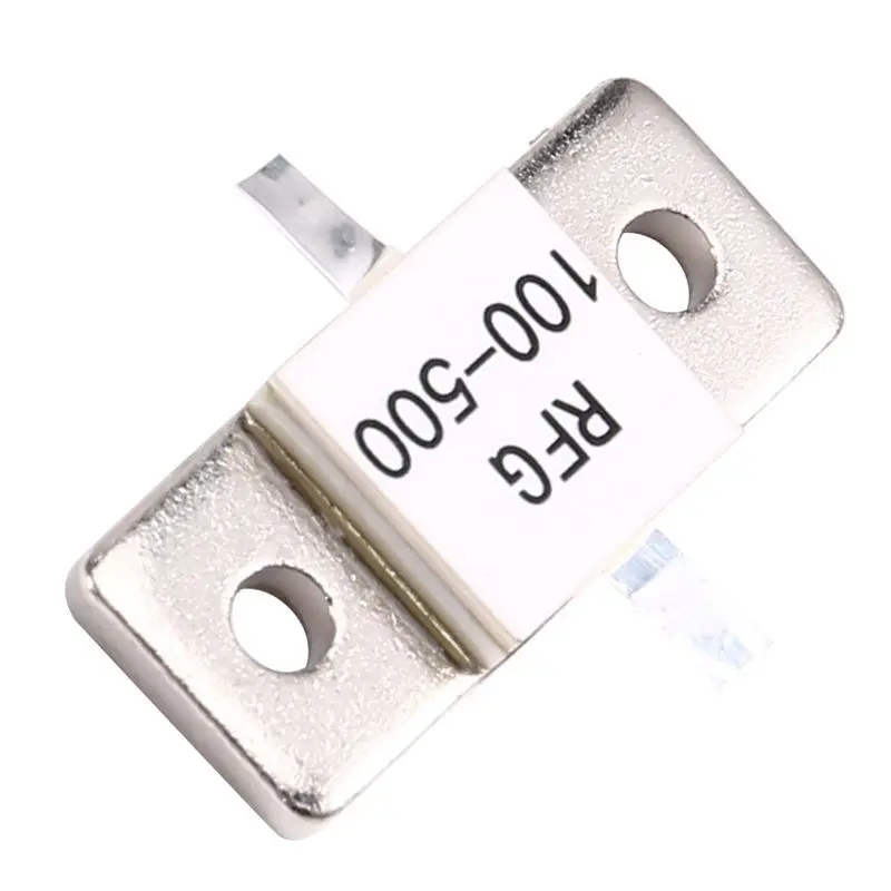 

AEF3-1Pcs For RF Resistors RFG100-500 RFG 100-500 500 Watts 100 Ohms 500W 100R Dummy Load Resistor Double PIN