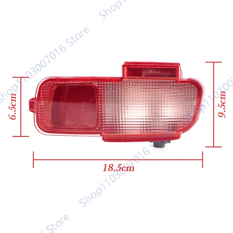 لهوندا ستريم RN1 RN3 2001-2003 مانع صدمات خلفي للسيارة عاكس ضوء مصباح مكبح تحذير عكس الفرامل ضوء الخلفية الضباب الخفيف #6