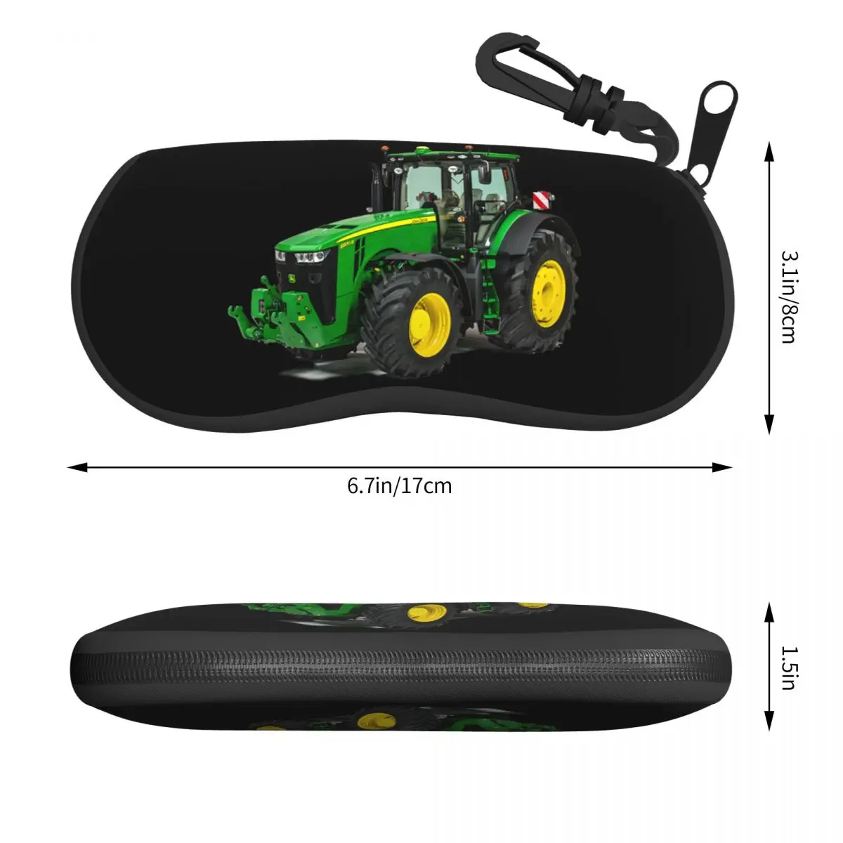Custom Tractor Glasses Case Stylish Shell Eyeglasses Case Sunglasses Box