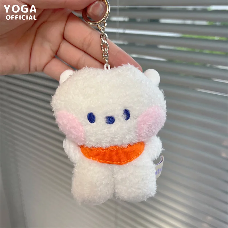 Kawaii Plush Doll Pendant Cute Minini Series Shooky Tata Rj Cooky Plush Keychain Cartoon Bag Ornament