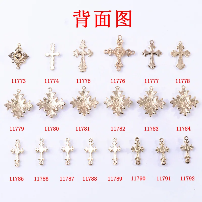 Cross-border new alloy pendant European and American style personalized creative crystal pearl cross trend earrings accessories