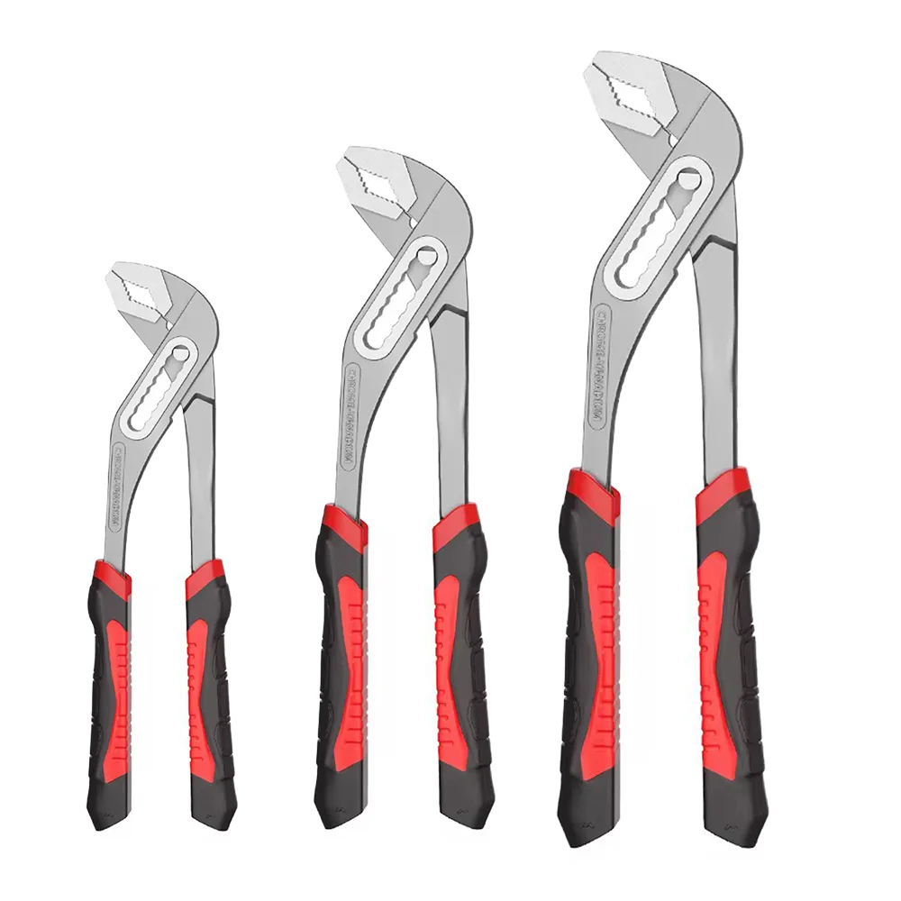 8/10/12 Inches Pipe Wrench Plumbing Clamp Pliers Adjustable Large Opening Heavy-Duty Eagle Beak Pliers Professional Repair Tools