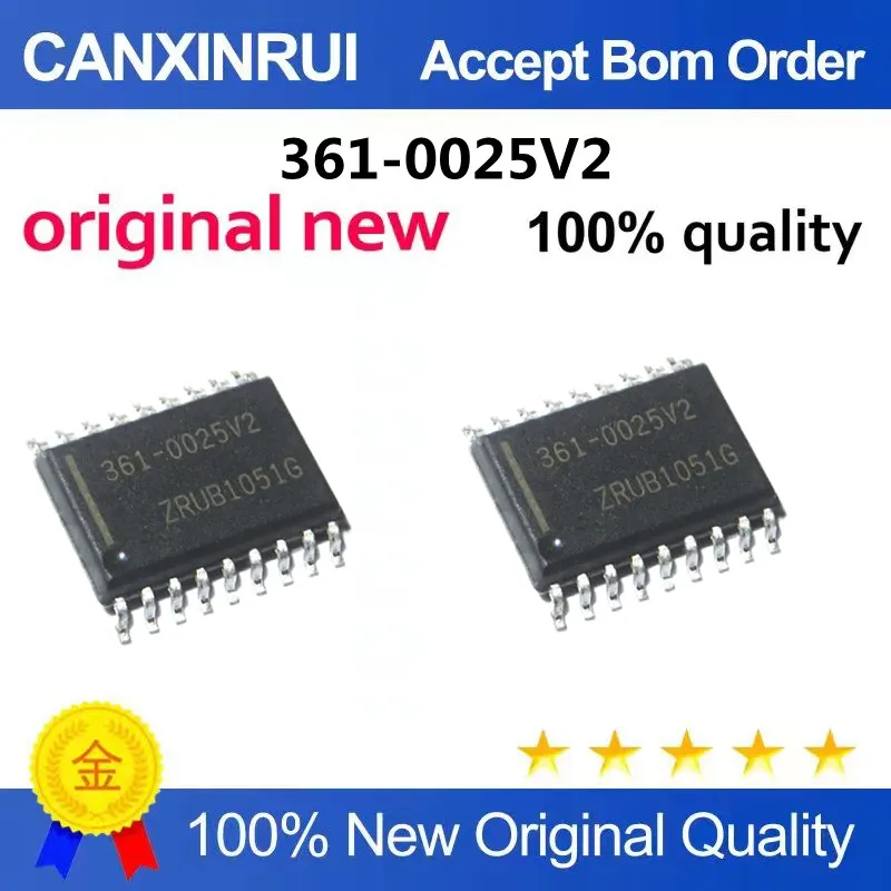 361-0025V2 SOP18 ชิปคอมพิวเตอร์รถยนต์แบบติดตั้งบนแผงวงจร - ชิปขยายเสียง IC ใหม่