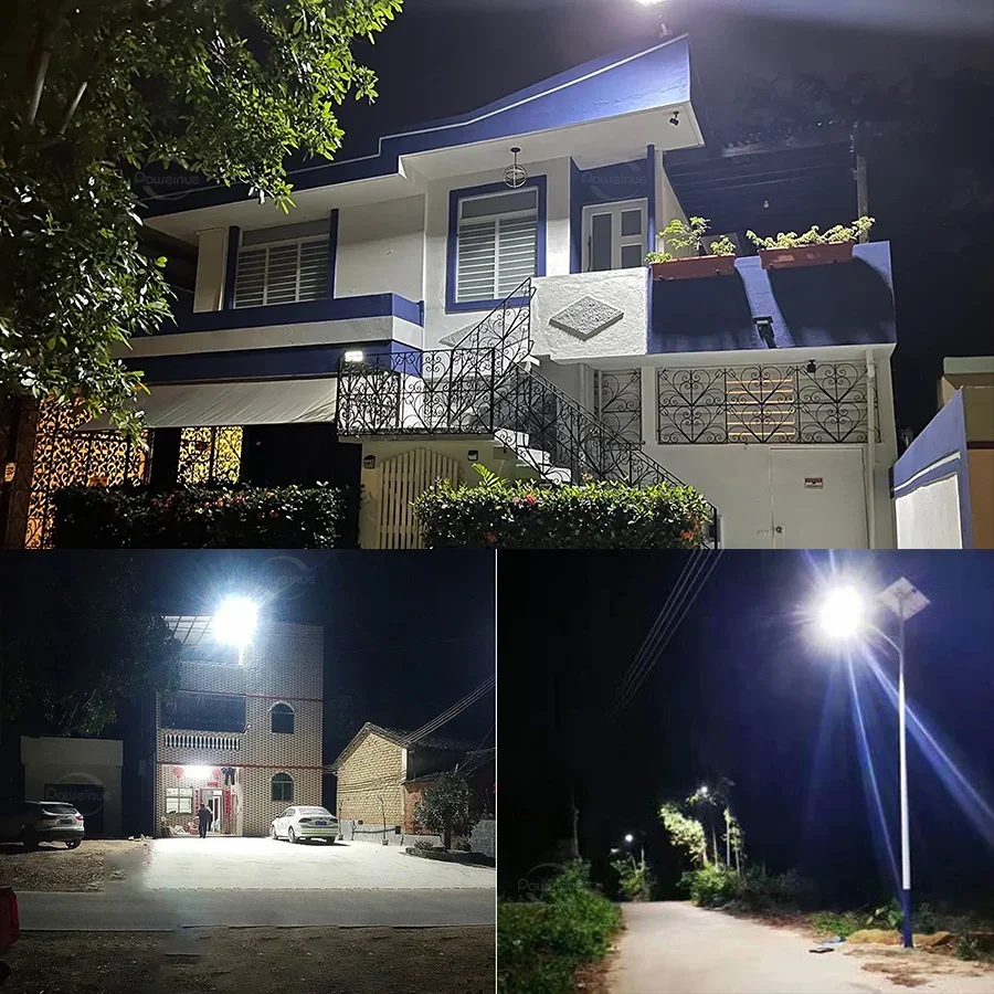 980000000LM Super Bright Outdoor Solar LED Light 60000W High Power Outdoor Wall Lamp Security Solar Lamp Lighting for Garden