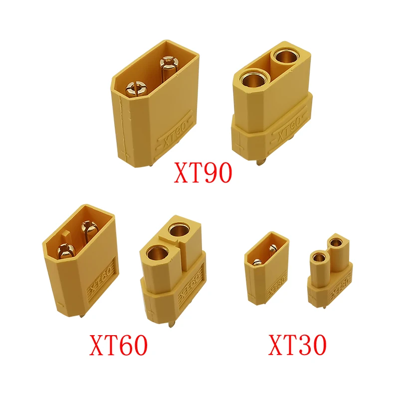 3 Pairs XT90 XT60 XT30 Male Female Bullet Connectors Plugs XT60 For RC Lipo Battery Quadcopter RC Drone Airplane Accessories