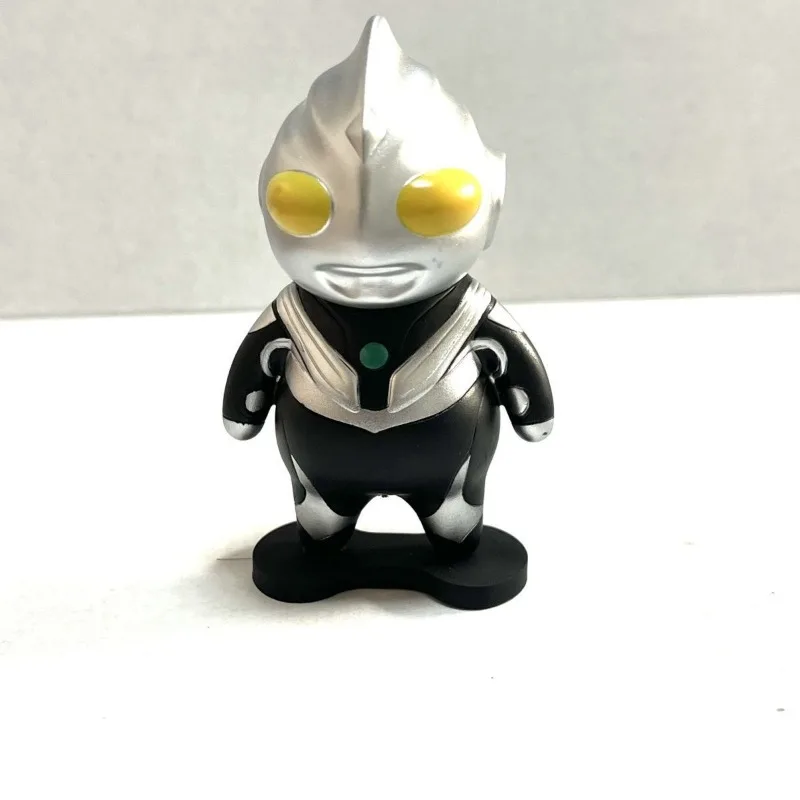Ultraman Anime Figuur Tiga Model Q Versie Leuke Auto Ornament Desktop Decoratie Kinderspeelgoed Geschenken