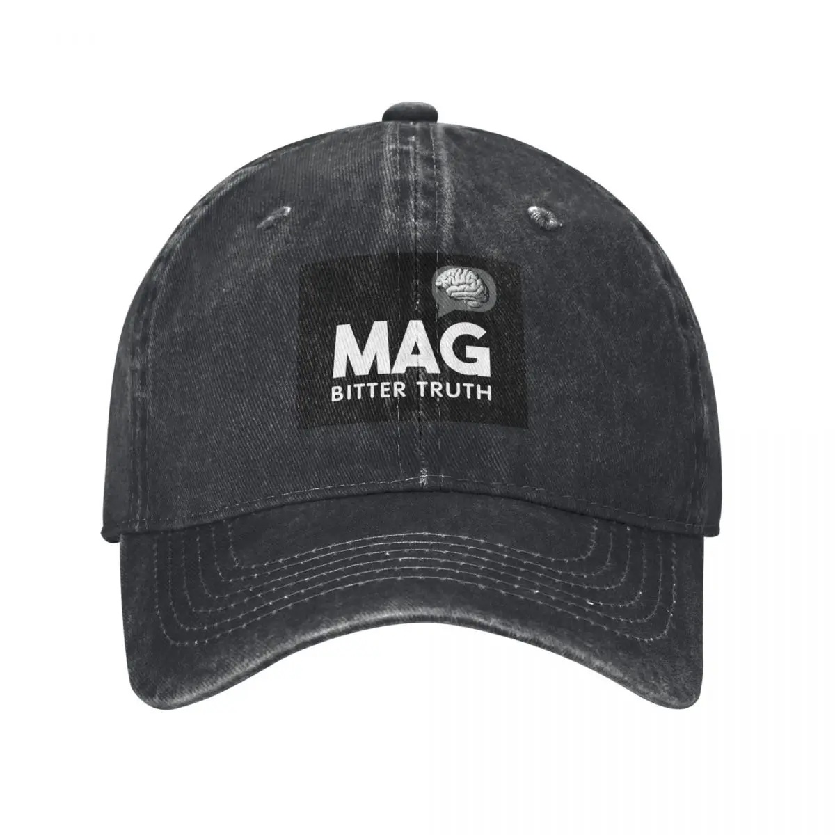 MAG BITTER TRUTH Baseball Cap Golf Cap black Women's Beach Outlet Men's