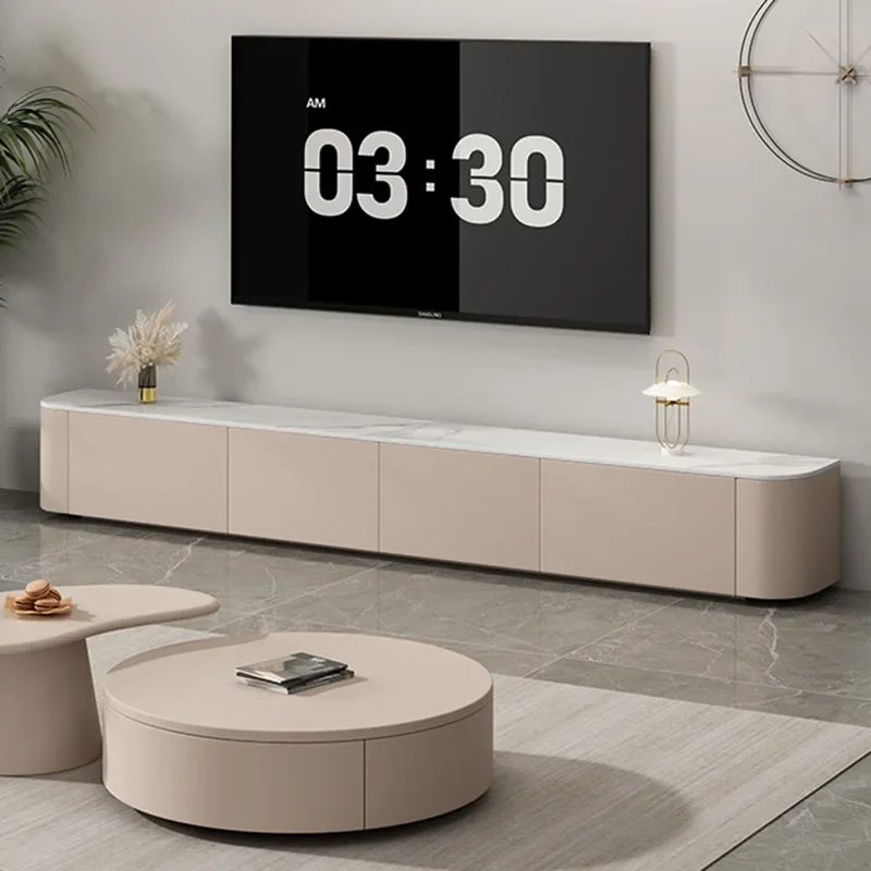 

Lowboard Retro Tv Cabinet Entertainment Center Mount Bench Living Room Tv Stand White Desk Tray Table Arredamento Furniture