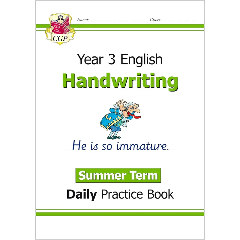 

New KS2 Handwriting Daily Practice Book Year 3 Summer Term CGP Books Coordination Group Publications 9781789086638 Book