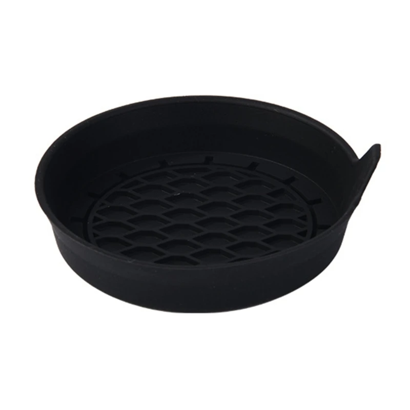 Recessed Interior Accessory Car Water Cup Holder Pad Scratchproof Silicone Mat Embedded Bottle Holder Insert Coasters