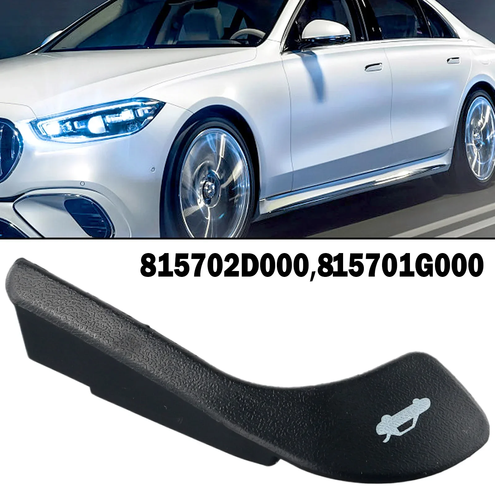 

For Hyundai Tailgate Lid Door For Elantra 2001-06 81570-2D000 OE:81570-2D000 Plastic Black Replacement Trunk Lid