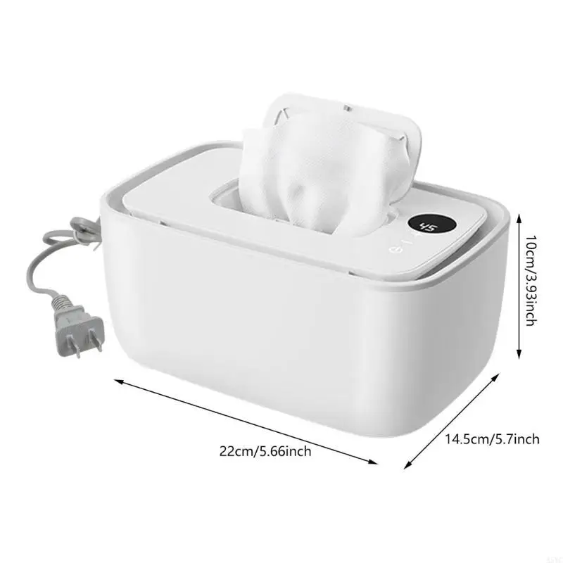 A5YC Nursery Friendly Wipe Warmer Baby Wet Wipes Heater Energy Conservation Creative Wet Tissues Heating Box for Parents