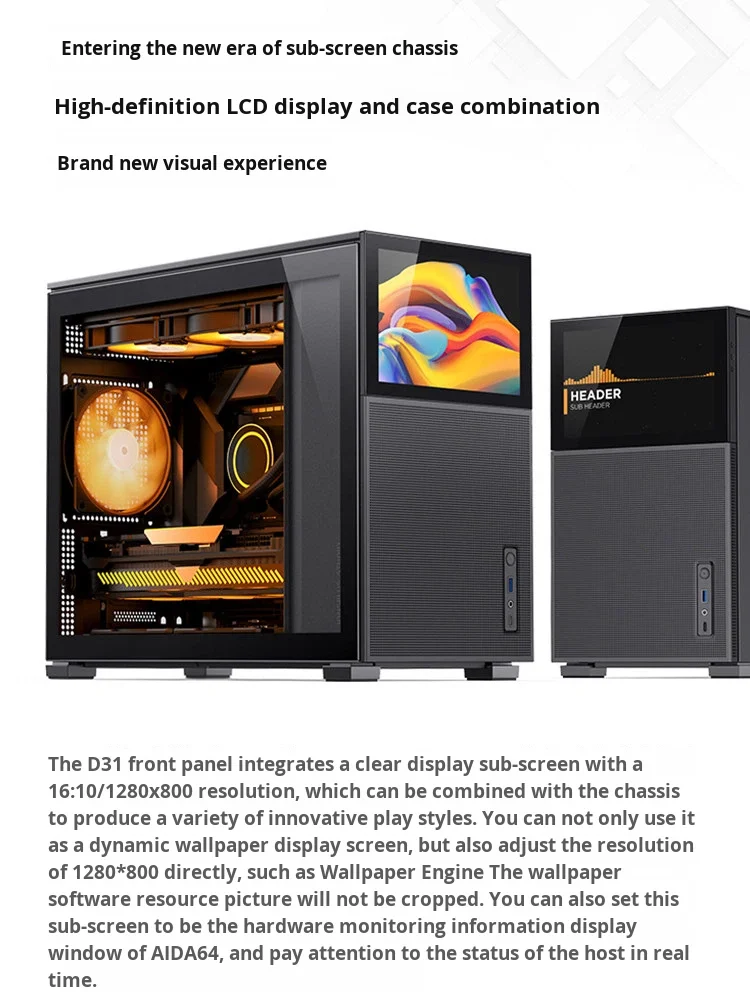 Micro‑ATX Compact Tower PC Case Mesh & Transparent Side Panel 360mm Water Cooling Support Desktop Gaming Chassis