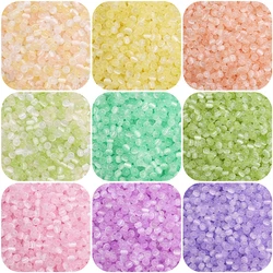 150pcs 4mm Colorful Glass Seed Beads Round Cat Eye Loose Spacer Beads Diy Bracelet Necklace Phone Chain Jewelry Making Materials