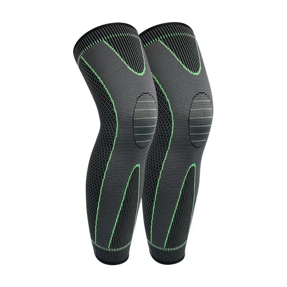 Fashion Breathable Sport Knee Pads Arthritis Relief Running Knee Support Elastic Fitness Leg Protectors Laser