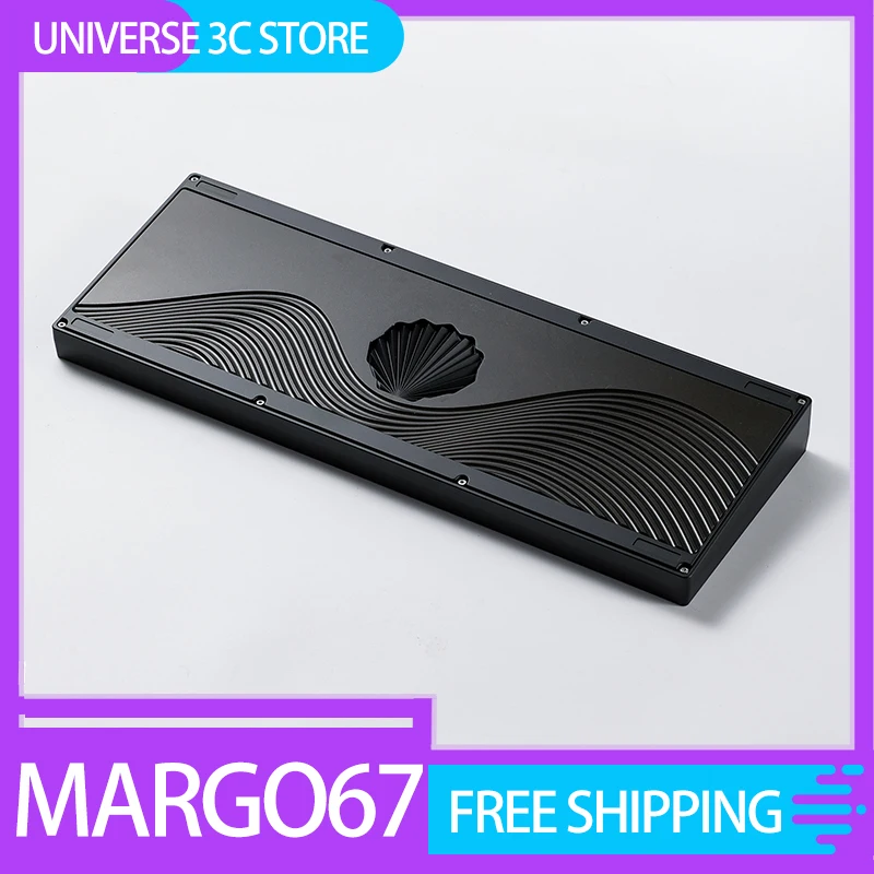 

Kbdfans Margo67 Mechanical Keyboard Case Wired Pc Aluminum Gasket Ergonomics Customized Gaming Accessories For Office Gifts