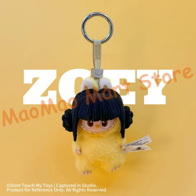 Headwear For Labubu 4.0 3.0 Clothes Cute 3D Printing Rumi Mira Zoey Wig Mini Plush Doll Clothing Fashion Doll Accessories Gift