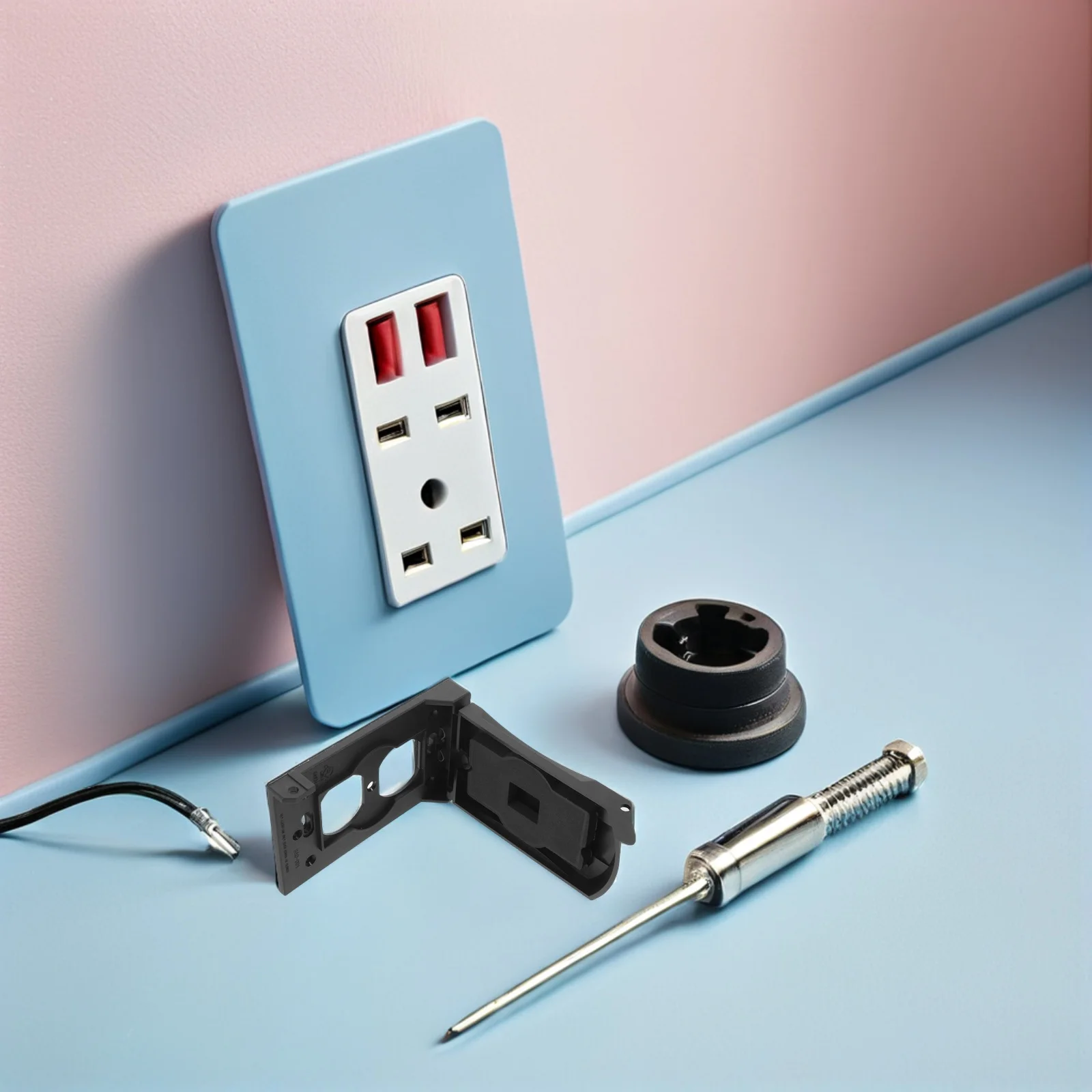 

Waterproof Outlet Cover Outdoor - Weatherproof Electrical Box Enclosure for Garden Patio Balcony - Splash Proof Socket