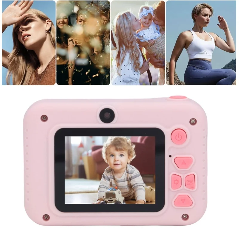 Kids Digital Camera Toy High Definition Cartoon Video Camera Toy Support 64G Memory For Boys Girls