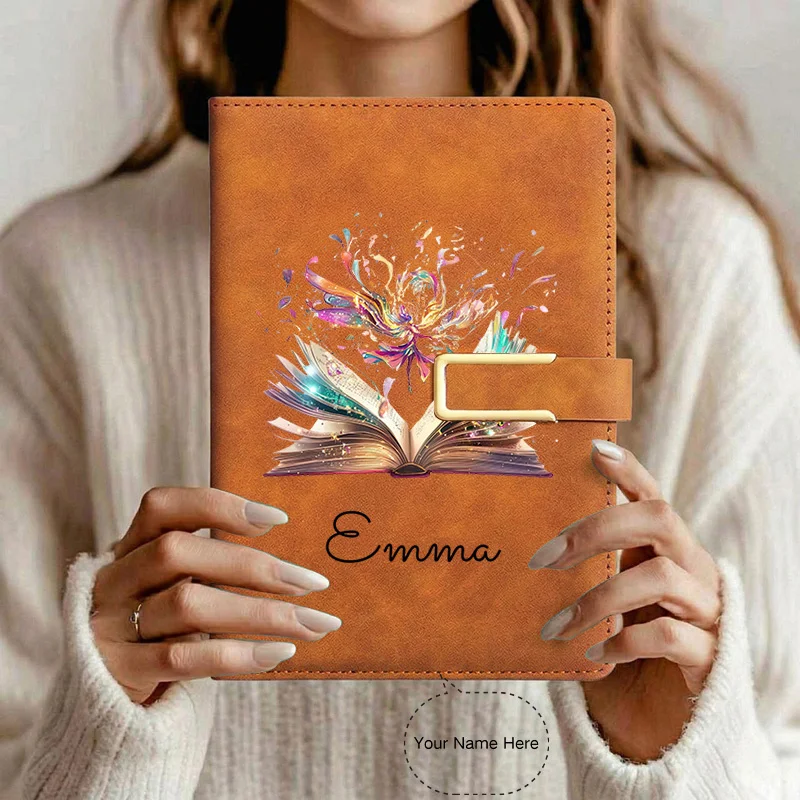 Personalized A5 Notebook with Custom Name/Text - Softcover Journal Suitable for, Office, Journaling, Gift