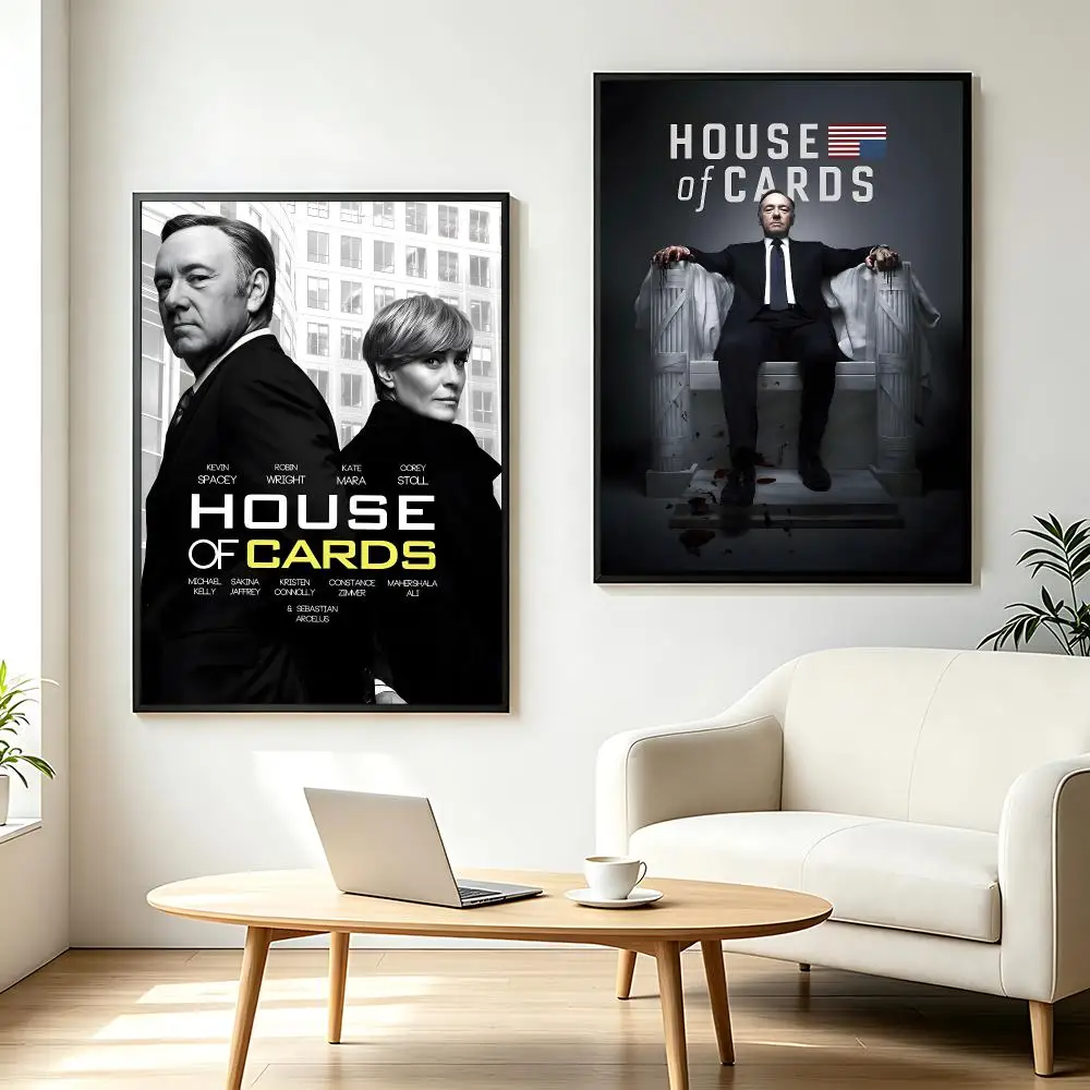 series House of Cards Poster  Poster HD Printing Fresh and Nordic Home Decor Wall Art for the Living Rooms Hallways Gift Giving
