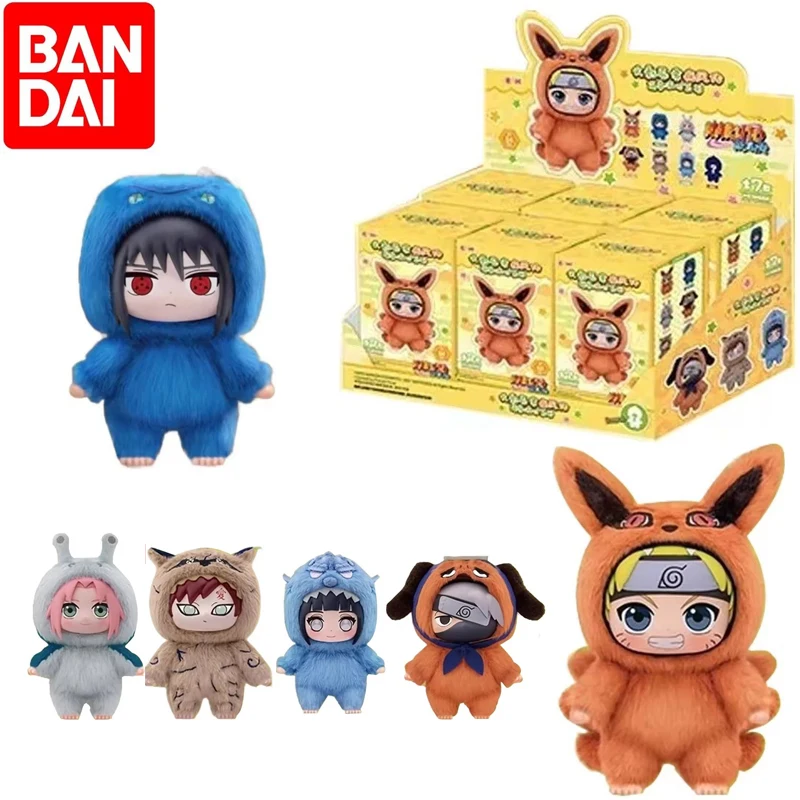 Hot-New EAKI Naruto Blind Box Shippuden Party Series Uzumaki Stuffed Shippuden Original Plush Figure Ornament Toy Christmas Gift