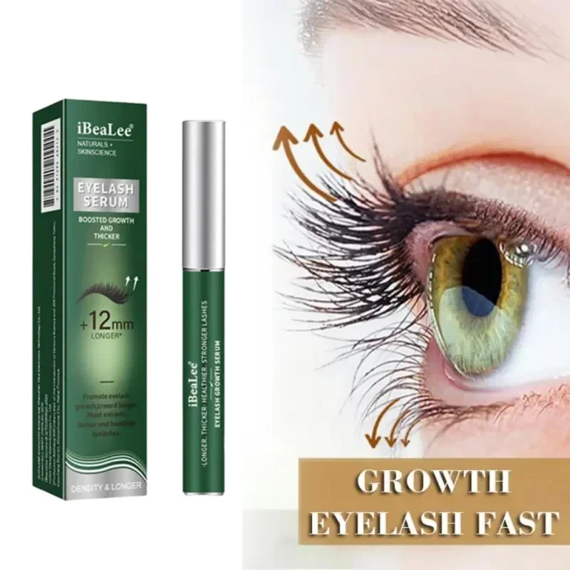 Fast Eyelash Growth extension Essence Liquid 7 giorni Natural Enhancement riccioli nutrienti ciglia più spesse siero per la cura dei capelli ricci