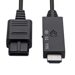 720P 1080P Adapter N64 to HDMI-compatible Converter Cord Wire Line for SNES/NGC/SFC/N64 HDMI-compatible Link Cable Wire F19E