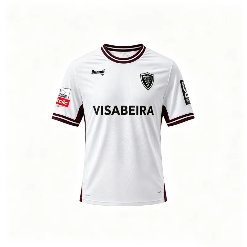 26-27 Acad É Mico De Viseu Football Jersey 3D Printed Quick-dry Sports Men's Women T-shirt Unisex Breathable Family Kids Tees