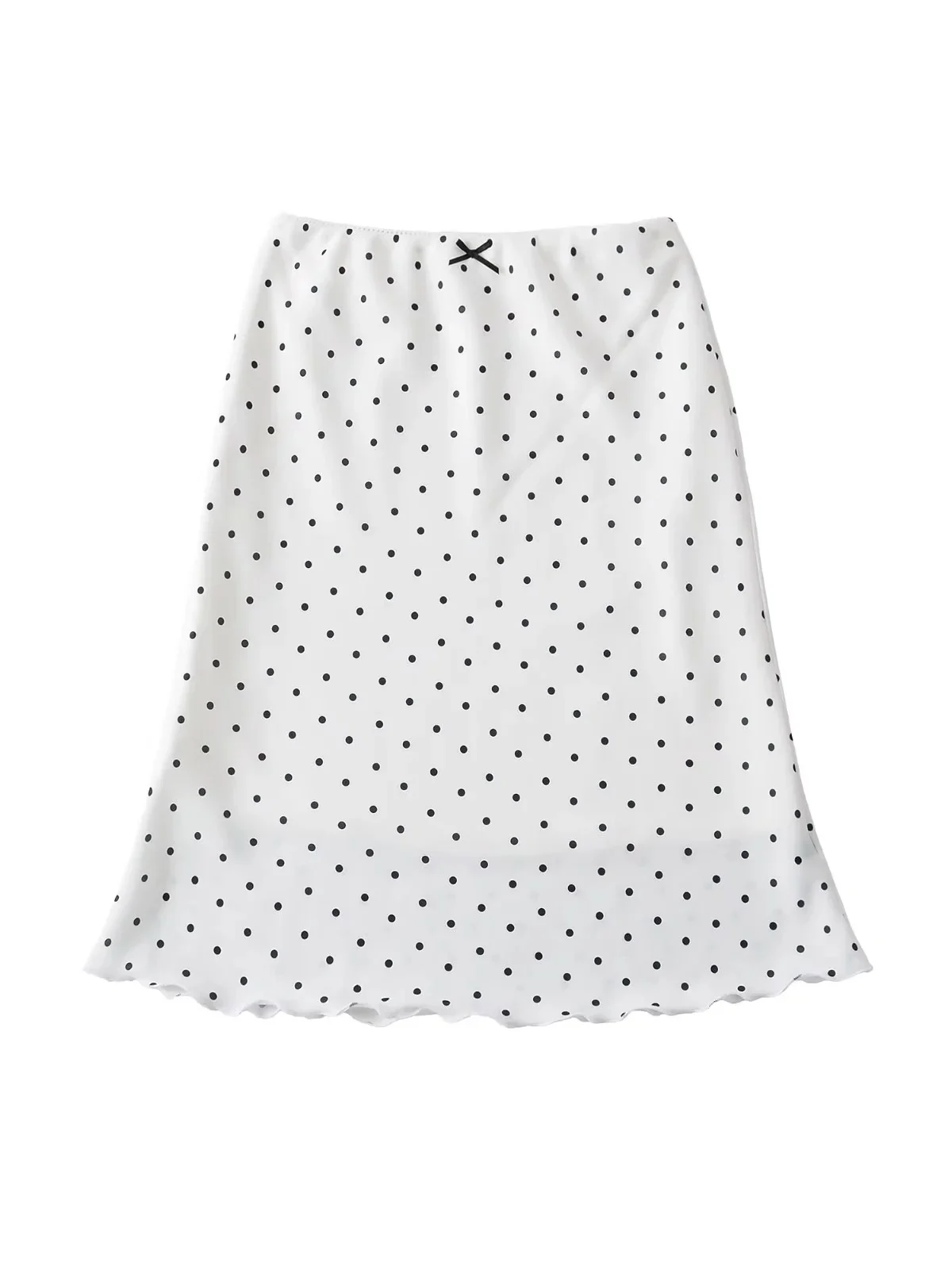 American Retro  Knot High Waist Fish Tail Skirt Women Pure Desire Slimming Personality mid Length Skirt