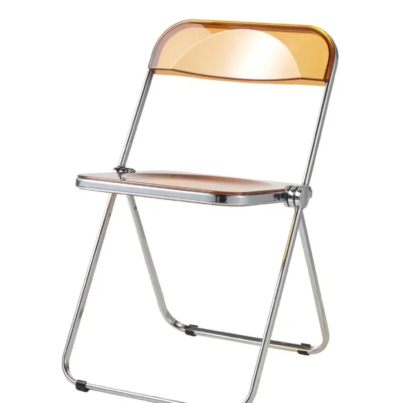 Transparent acrylic home dining chair, creative negotiation chair, Nordic clothing store Internet celebrity ins transparent