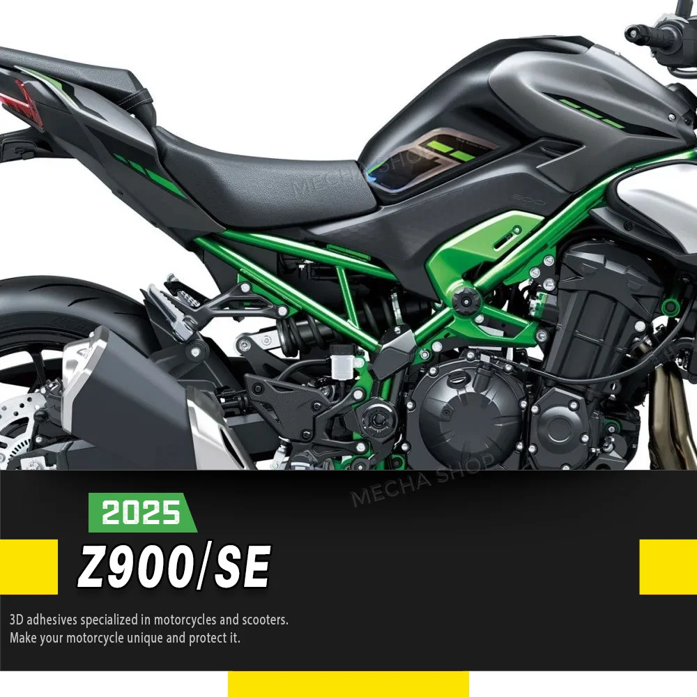 

For Z 900 SE 2025 Z900 Accessories Motorcycle 3D Epoxy Sticker Tank Pad Protector Kit