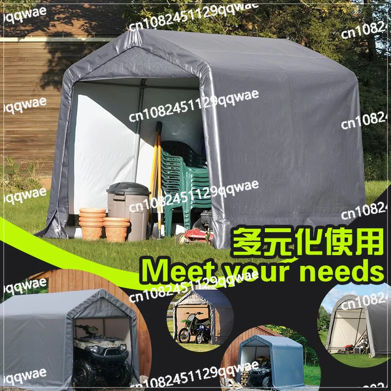 

Outdoor rain and dust sun protection tent balcony sundries rain shelter garden storage shed motorcycle shed