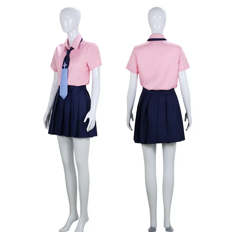 Hot Anime GRIDMAN UNIVERSE Hibiki Yuta Yume Minami Full Set JK School Uniform Cosplay Costume Adult Kids Unisex Halloween Party